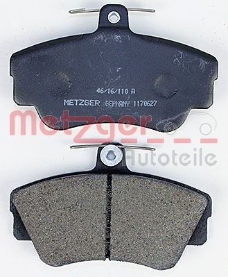 METZGER 1170627 Bremsbelagsatz, Scheibenbremse